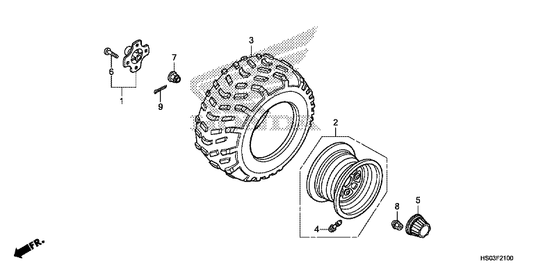 REAR WHEEL