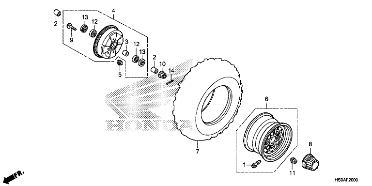FRONT WHEEL