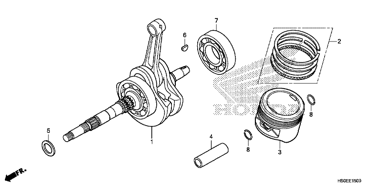 CRANKSHAFT/PISTON