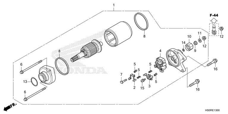 STARTER MOTOR