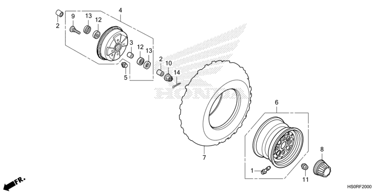 FRONT WHEEL