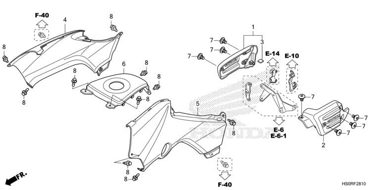 SIDE COVER/TANK COVER