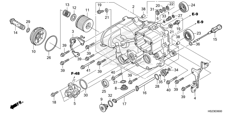 FRONT CRANKCASE COVER