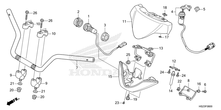 HANDLE BAR (TRX680FA5N,P)
