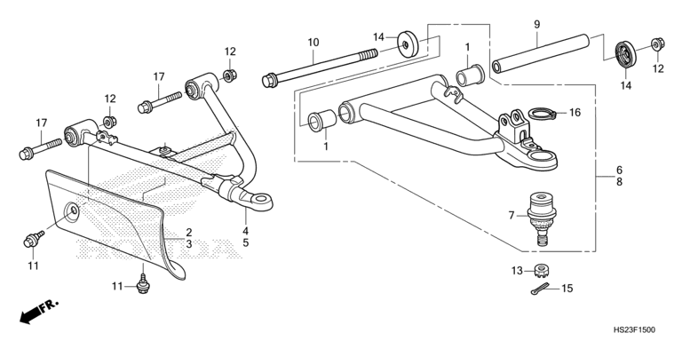 FRONT ARM