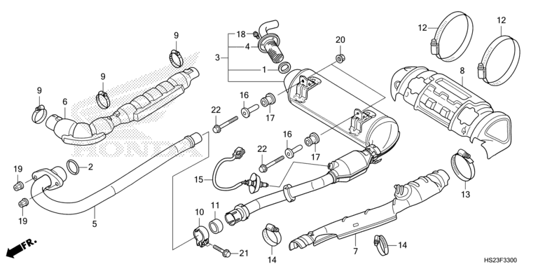 EXHAUST MUFFLER