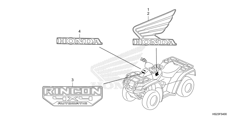 DECAL (TRX680FA5N,P)