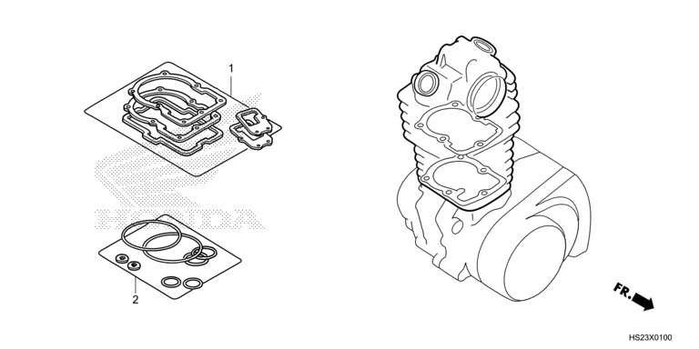 GASKET KIT A