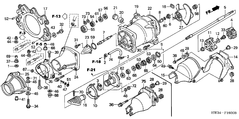 IMPELLER/DRIVESHAFT