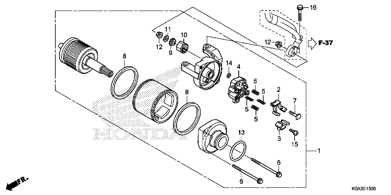 STARTER MOTOR