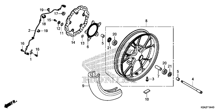 FRONT WHEEL