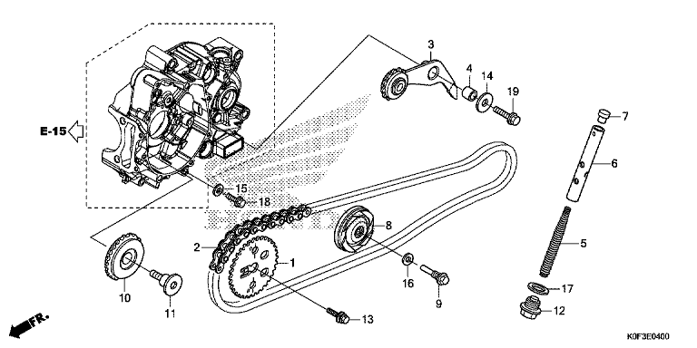 CAM CHAIN/TENSIONER