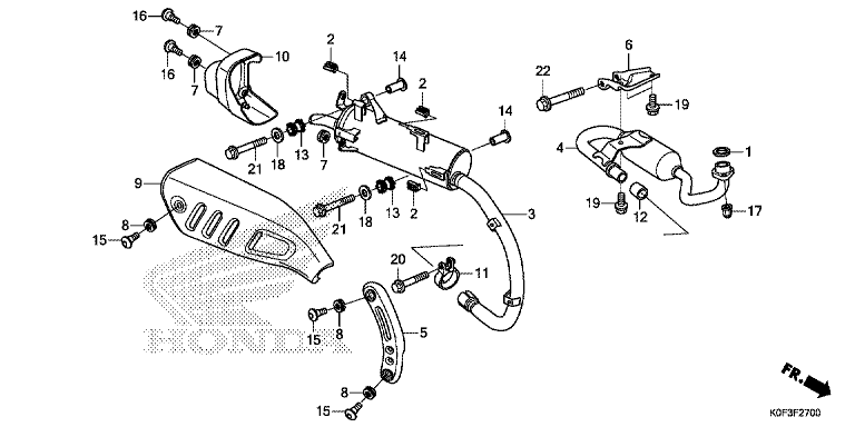 EXHAUST MUFFLER