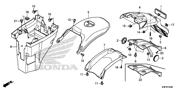 REAR FENDER