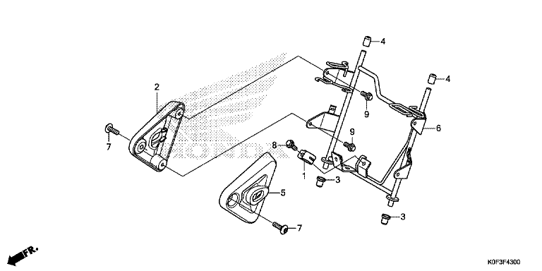 HEADLIGHT BRACKET
