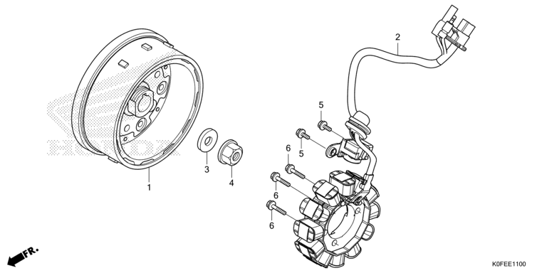 GENERATOR/FLYWHEEL (1)