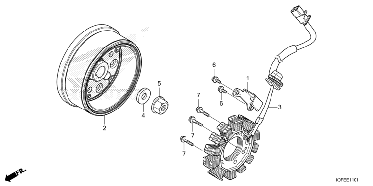 GENERATOR/FLYWHEEL (2)