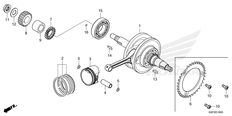 CRANKSHAFT/PISTON