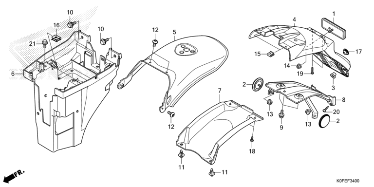 REAR FENDER