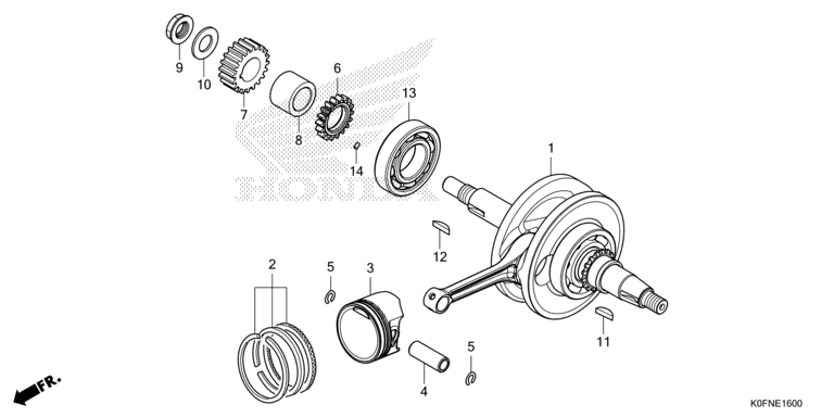 CRANKSHAFT/PISTON
