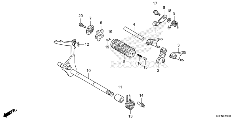 GEARSHIFT DRUM
