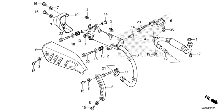 EXHAUST MUFFLER
