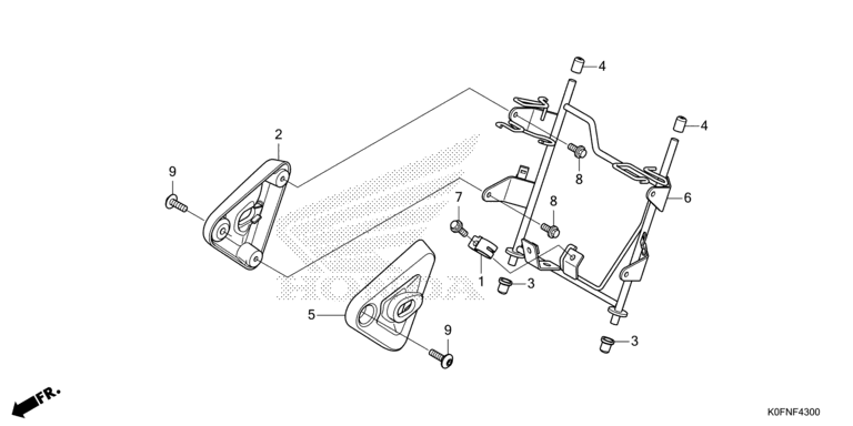 HEADLIGHT BRACKET