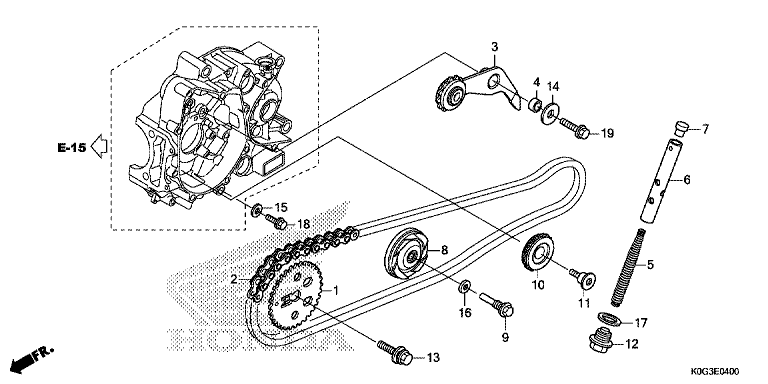 CAM CHAIN/TENSIONER
