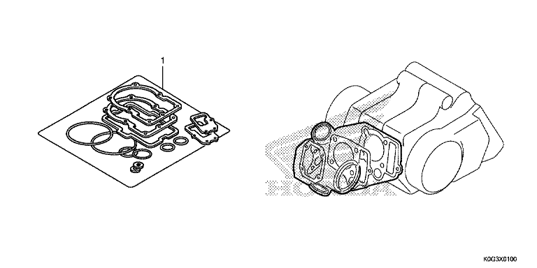 GASKET KIT A