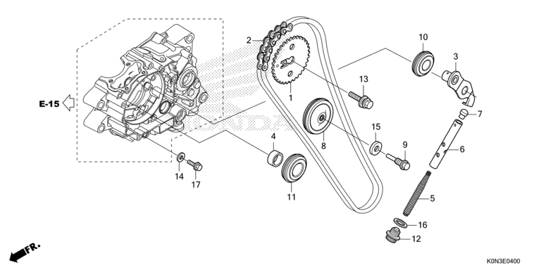 CAM CHAIN/TENSIONER