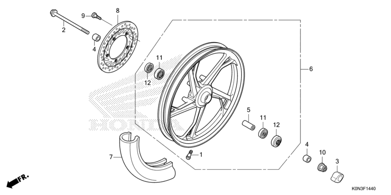FRONT WHEEL