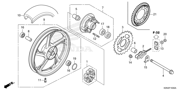 REAR WHEEL