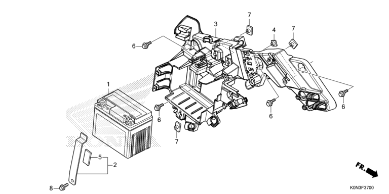 BATTERY/BATTERY BOX