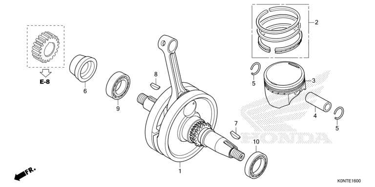 CRANKSHAFT/PISTON