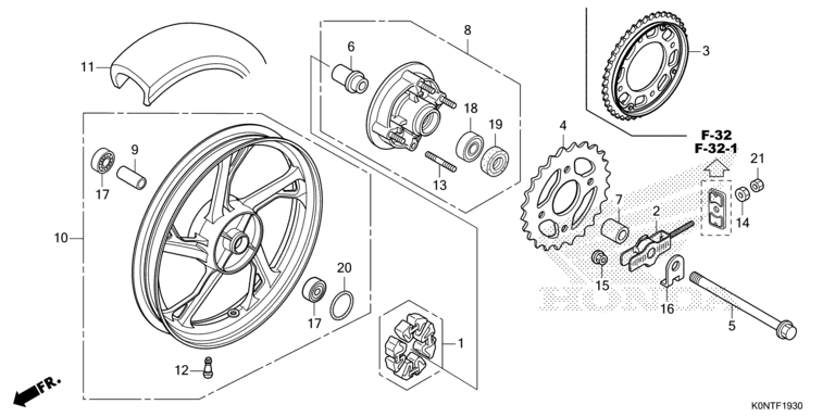 REAR WHEEL