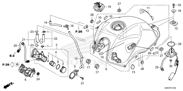 FUEL TANK/FUEL PUMP