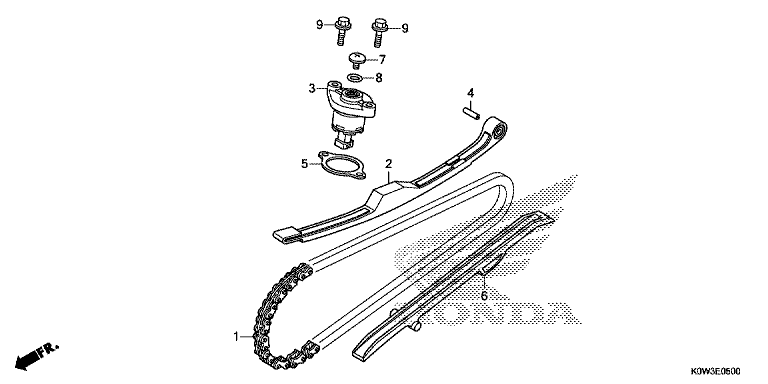 CAM CHAIN/TENSIONER