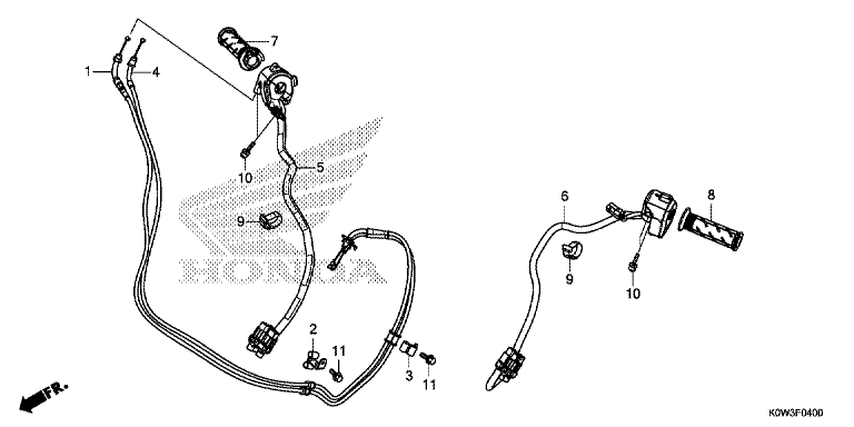 HANDLE SWITCH/CABLE