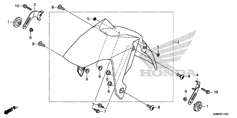FRONT FENDER