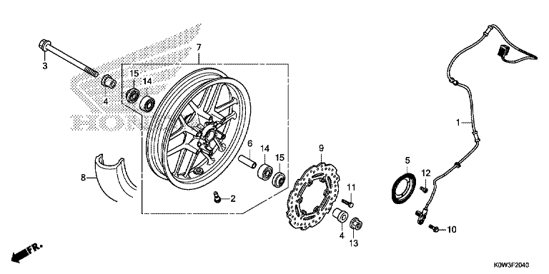 FRONT WHEEL