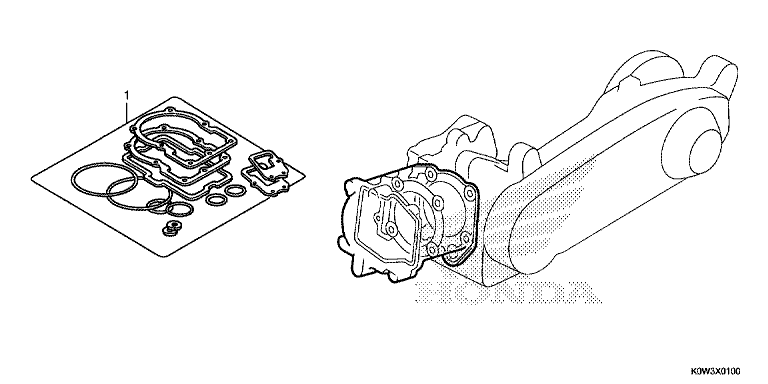GASKET KIT A