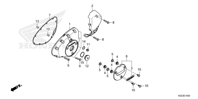 LEFT CRANKCASE COVER