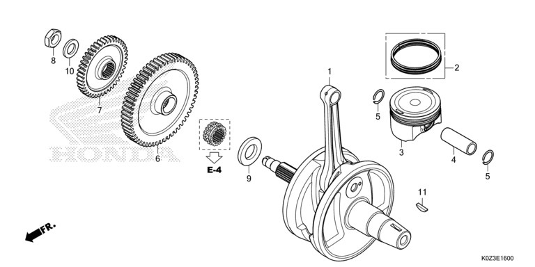 CRANKSHAFT/PISTON