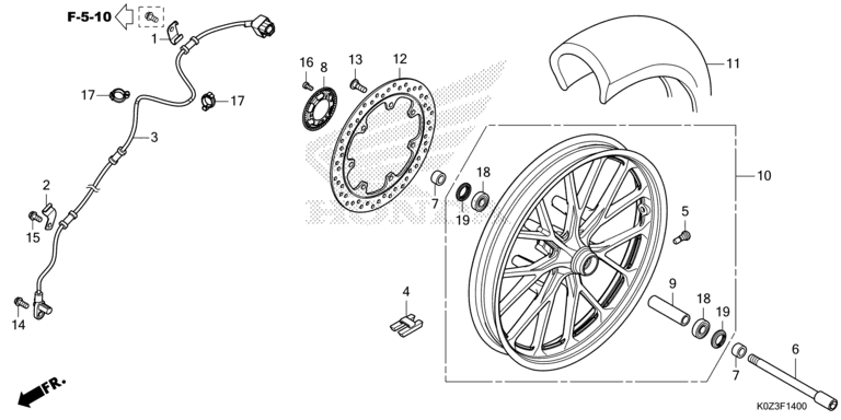 FRONT WHEEL