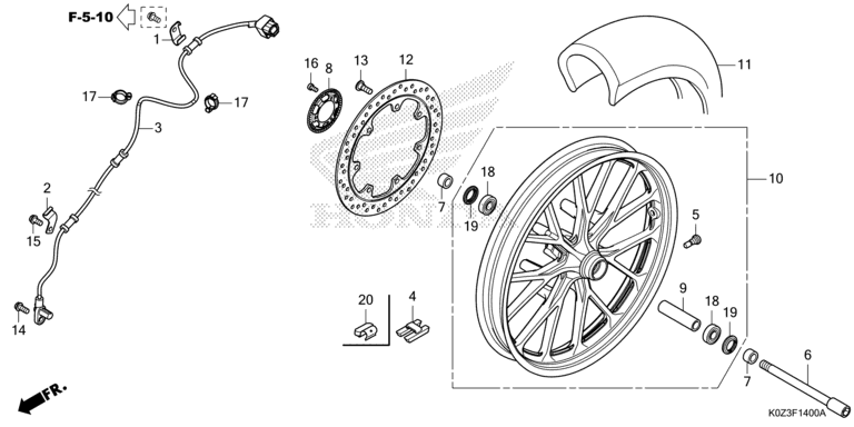 FRONT WHEEL