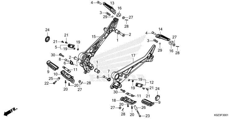 STEP (CB350RS/GB350S)