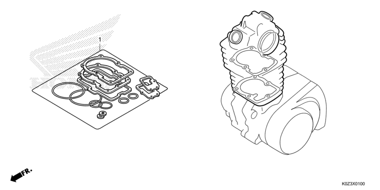 GASKET KIT A