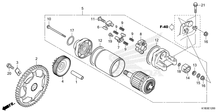 STARTER MOTOR