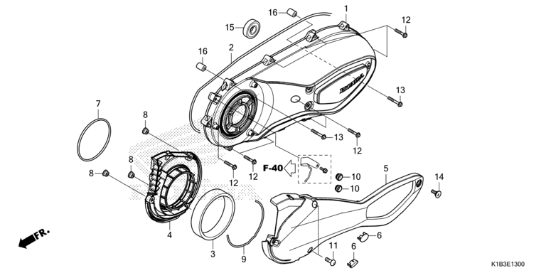 LEFT CRANKCASE COVER