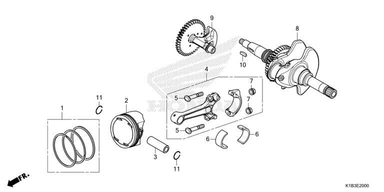 CRANKSHAFT/PISTON